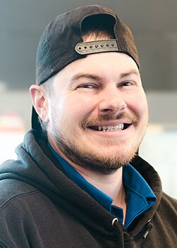 Staff member Andrew Powell from ID_478351