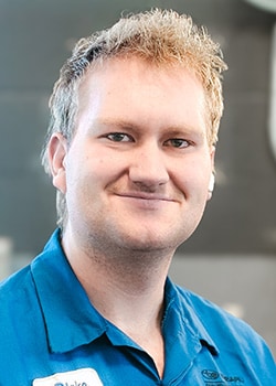 Staff member Blake Bowman from ID_478351