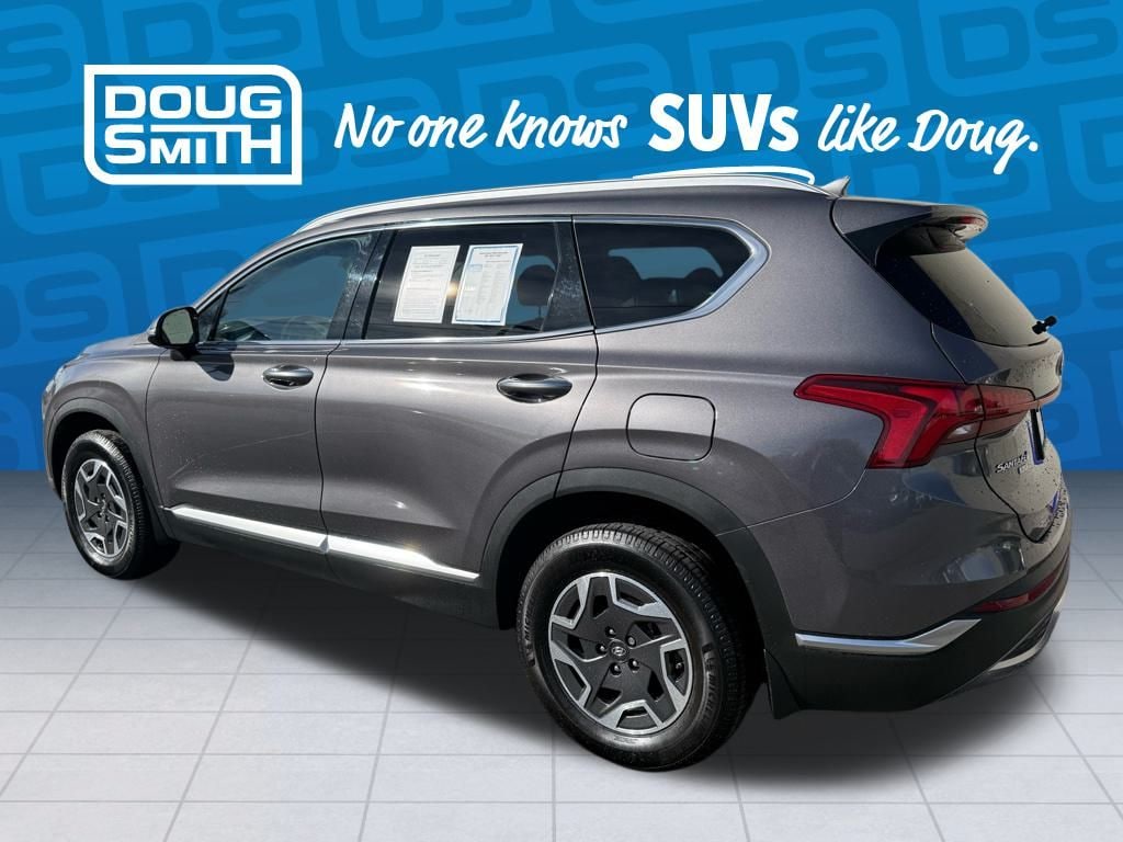 Used 2021 Hyundai Santa Fe Hybrid Blue SUV
