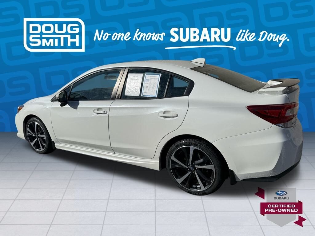 Certified 2022 Subaru Impreza Sport Sedan