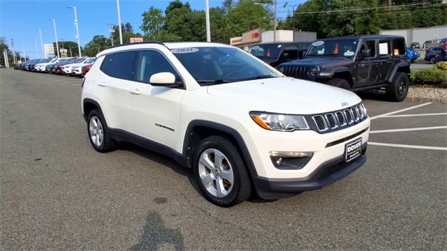 Certified 2021 Jeep Compass Latitude with VIN 3C4NJDBB7MT545551 for sale in Rockaway, NJ