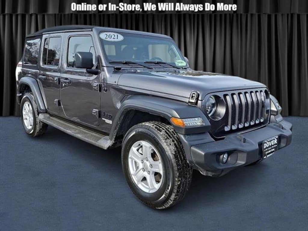 Certified 2021 Jeep Wrangler Sport S SUV