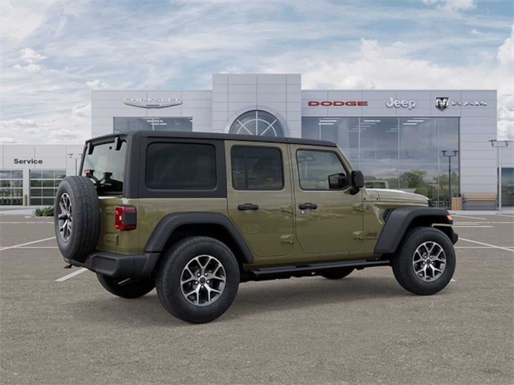 New 2025 Jeep Wrangler 4-DOOR SPORT S Sport Utility