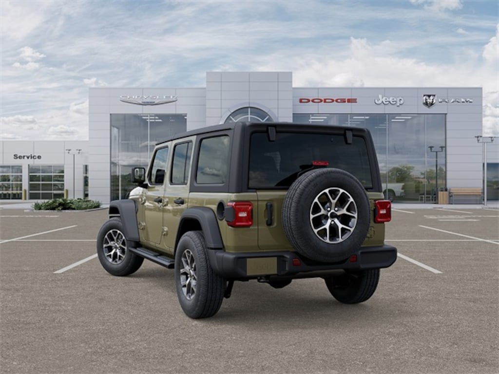 New 2025 Jeep Wrangler 4-DOOR SPORT S Sport Utility