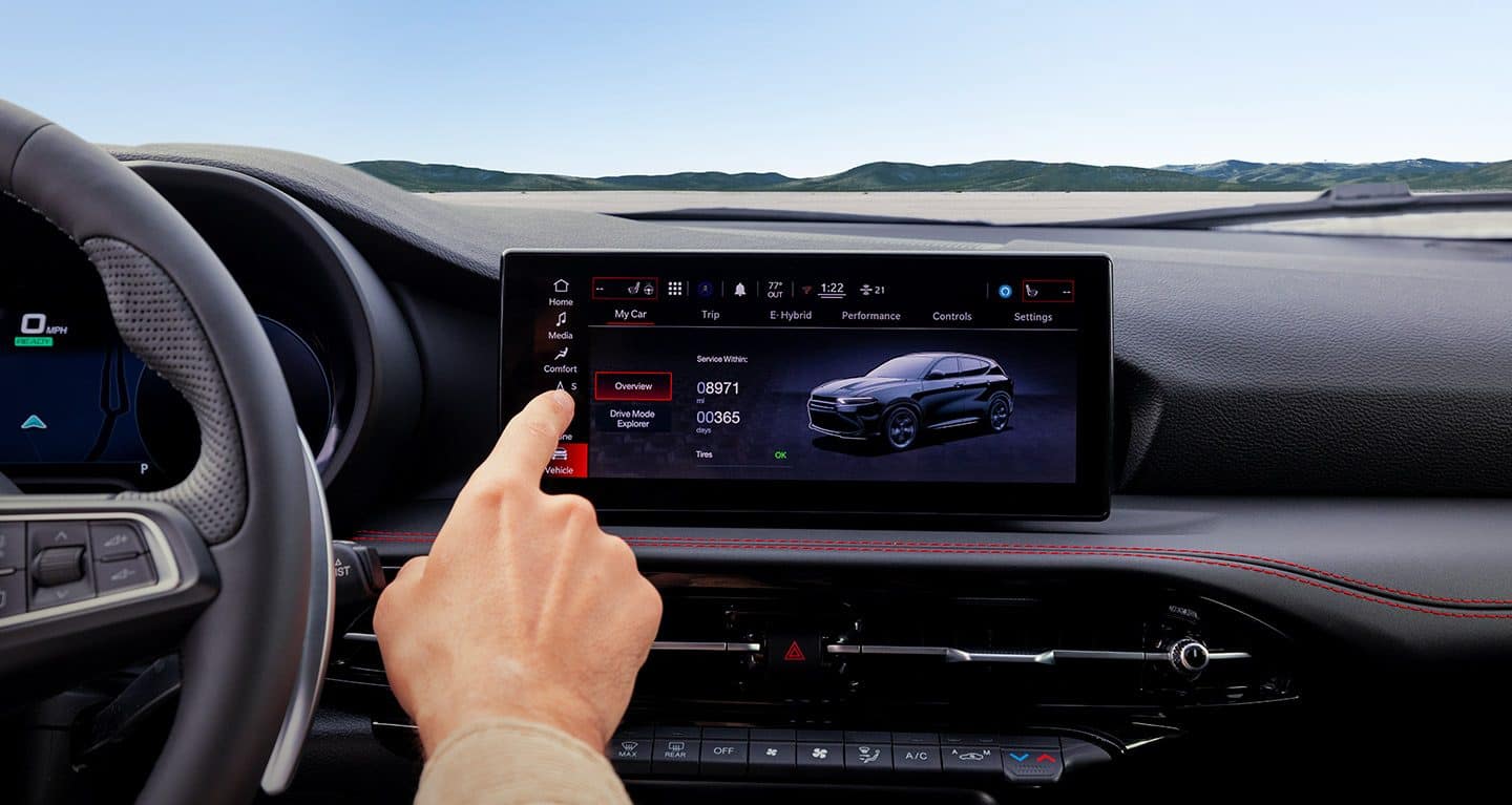 Dodge Hornet R/T dashboard