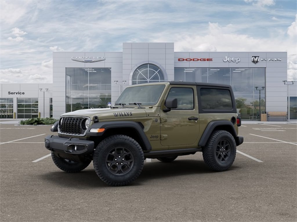 New 2026 Jeep Wrangler 2-DOOR WILLYS Sport Utility