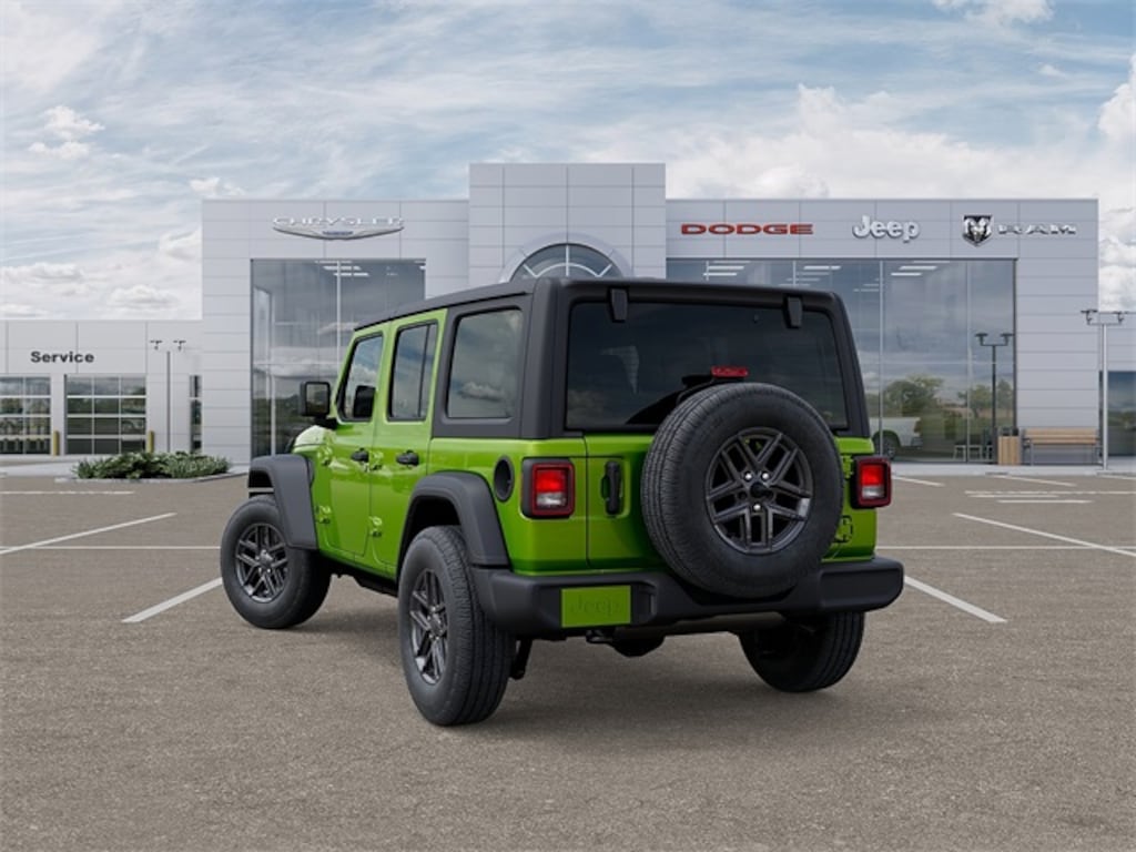 New 2025 Jeep Wrangler 4-DOOR SPORT S Sport Utility