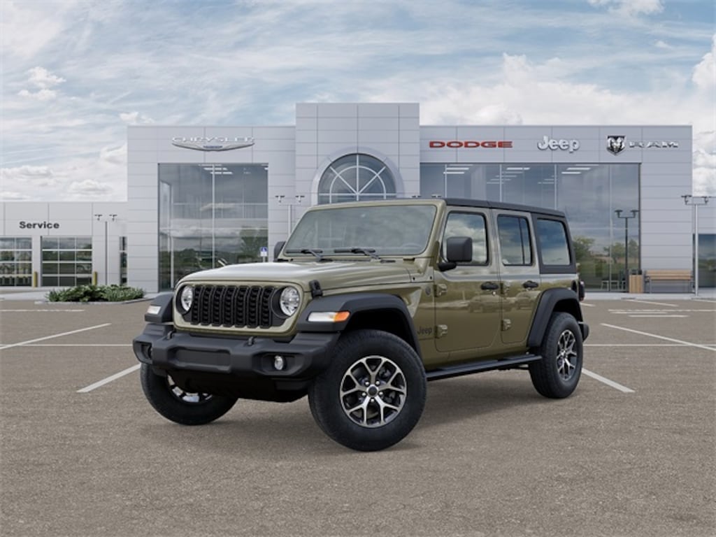 New 2025 Jeep Wrangler 4-DOOR SPORT S Sport Utility