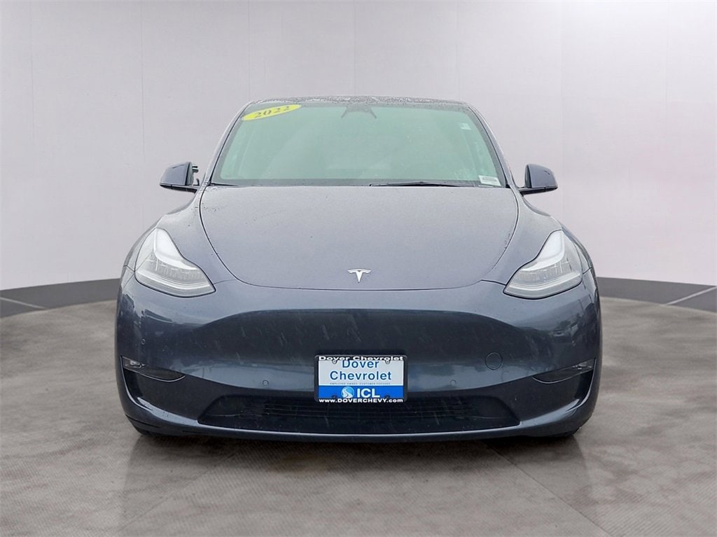 Used 2022 Tesla Model Y Long Range with VIN 7SAYGDEE6NF481202 for sale in Dover, NH