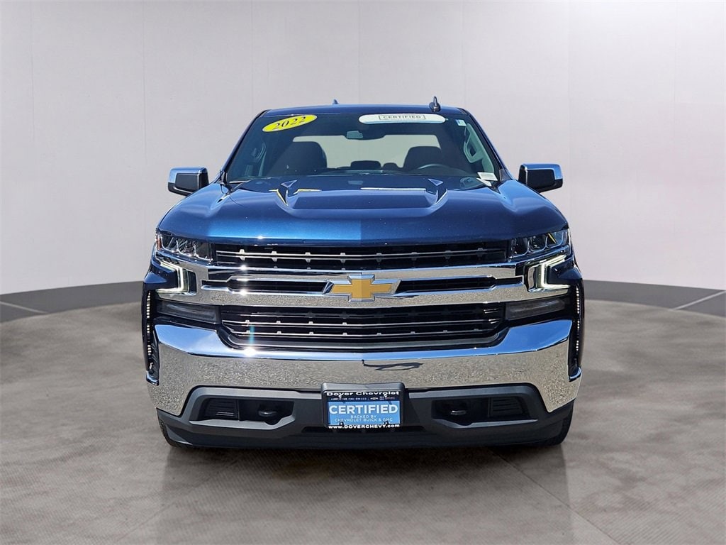 Certified 2022 Chevrolet Silverado 1500 Limited LT with VIN 3GCPYJEK4NG162496 for sale in Dover, NH