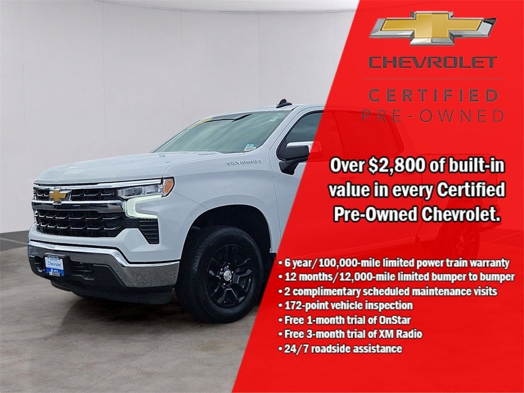 Certified 2024 Chevrolet Silverado 1500 LT (2FL) Truck