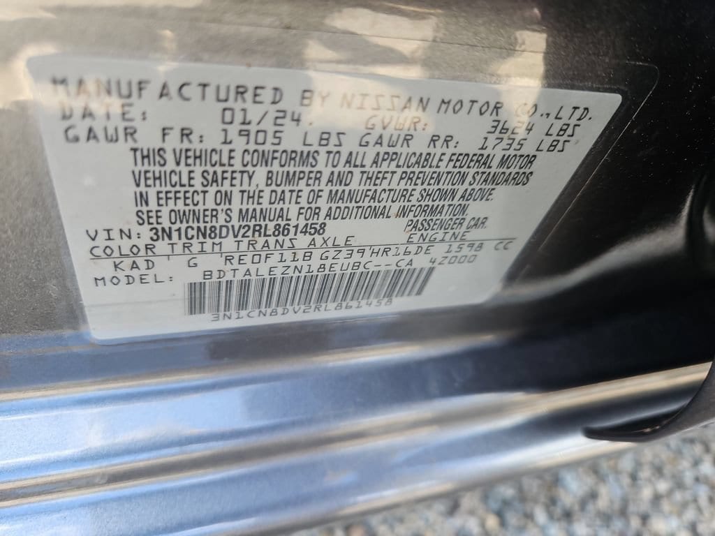 2024 Nissan Versa Sedan S - Photo 14