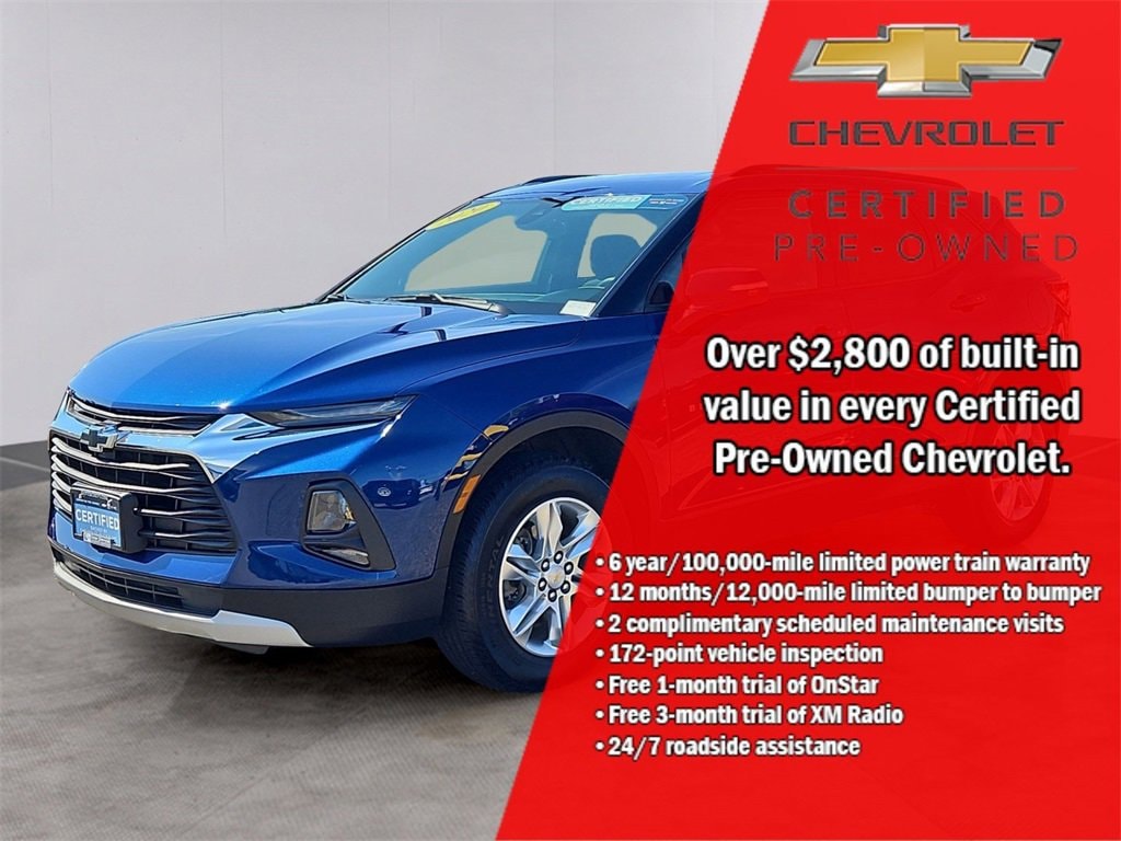 Certified 2022 Chevrolet Blazer 2LT SUV