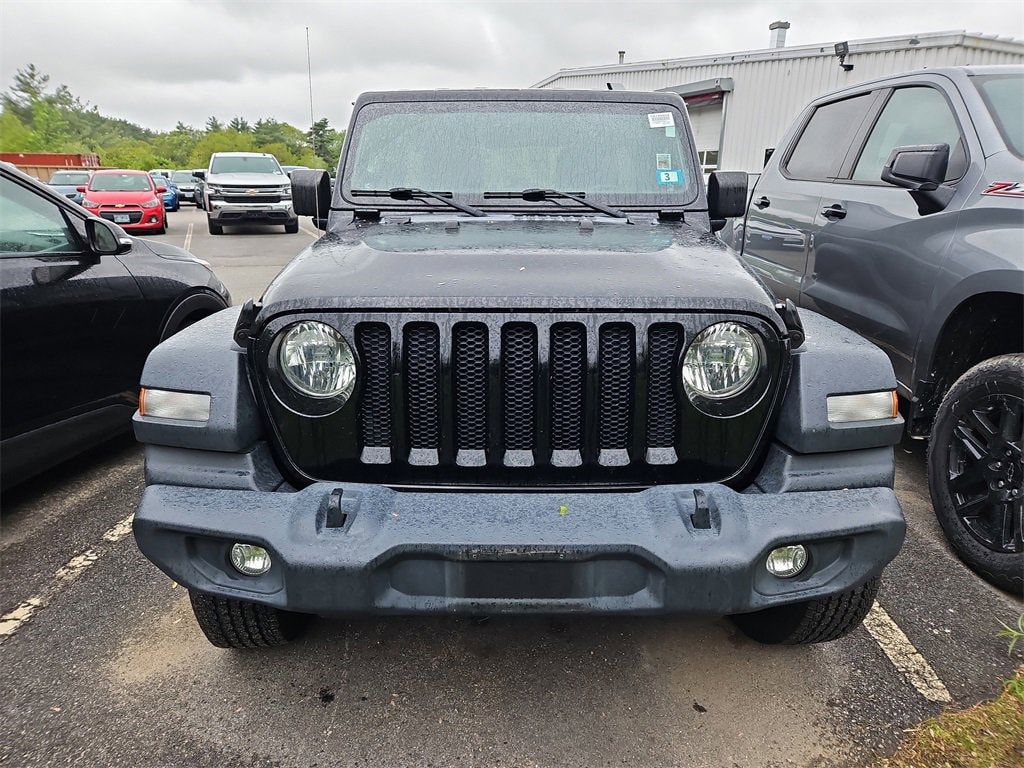 Used 2018 Jeep All-New Wrangler Unlimited Sport S with VIN 1C4HJXDG0JW208717 for sale in Dover, NH