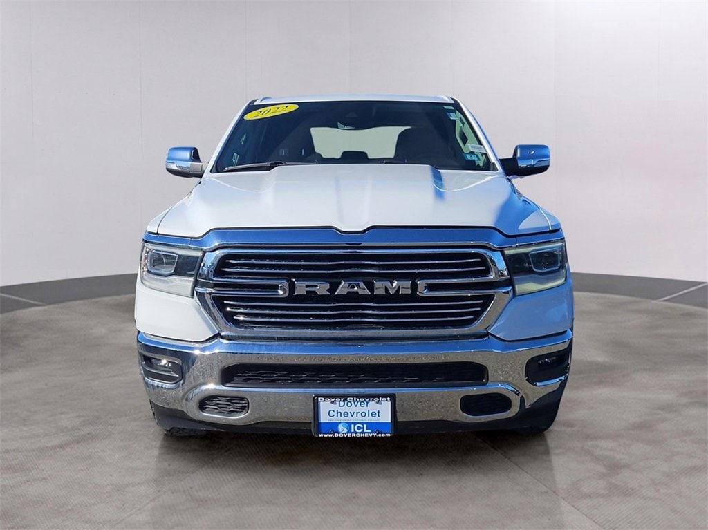 Used 2022 RAM Ram 1500 Pickup Laramie with VIN 1C6SRFJT5NN248420 for sale in Dover, NH
