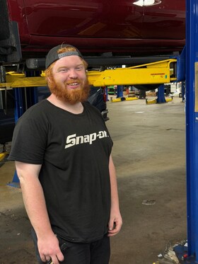 Staff member Gage Lavallely from ID_14089e