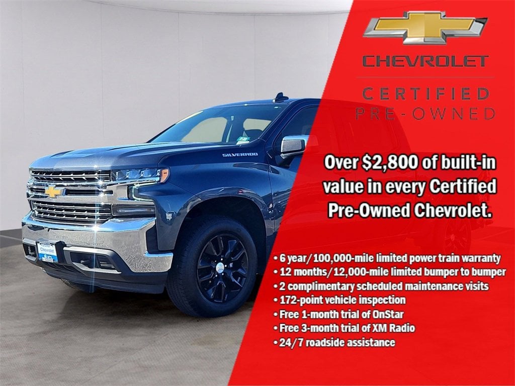 Certified 2021 Chevrolet Silverado 1500 LT Truck