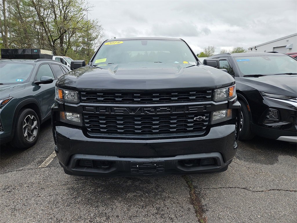 Used 2019 Chevrolet Silverado 1500 Custom with VIN 1GCRYBEF3KZ390311 for sale in Dover, NH