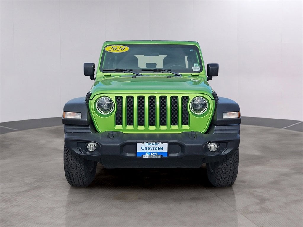 Used 2020 Jeep Wrangler Unlimited Sport S with VIN 1C4HJXDN4LW135997 for sale in Dover, NH