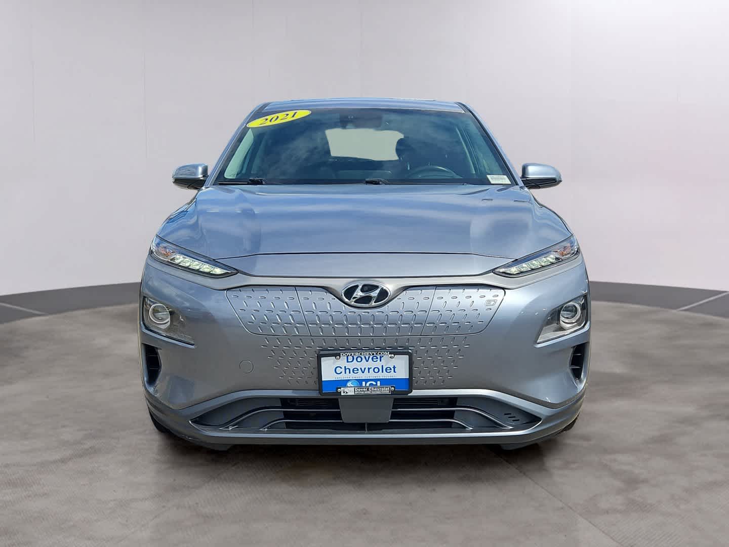 Used 2021 Hyundai Kona EV Ultimate with VIN KM8K53AG8MU119111 for sale in Dover, NH
