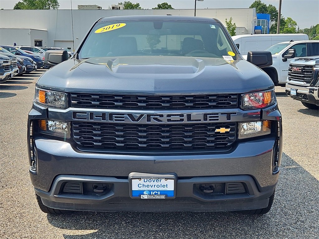 Used 2019 Chevrolet Silverado 1500 Custom with VIN 1GCPYBEH8KZ231891 for sale in Dover, NH