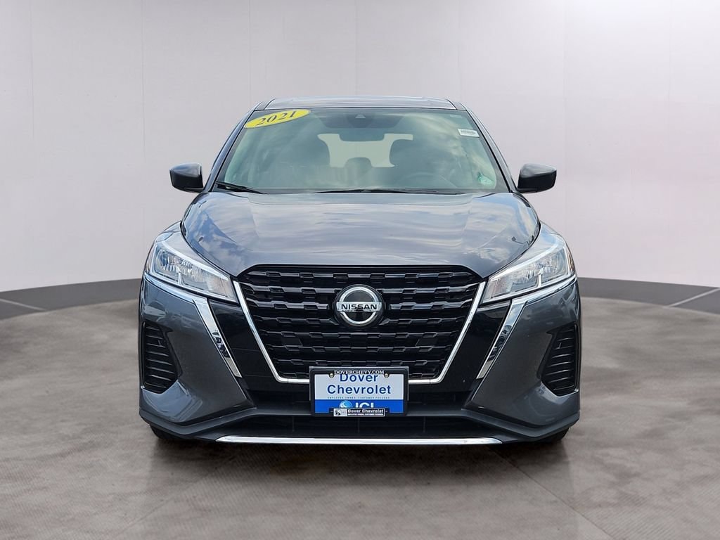 Used 2021 Nissan Kicks S with VIN 3N1CP5BV4ML517165 for sale in Dover, NH
