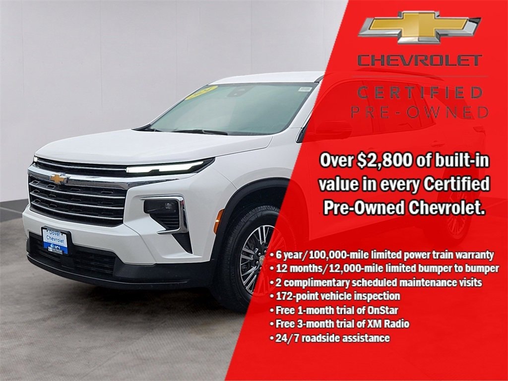 Certified 2024 Chevrolet Traverse LT SUV