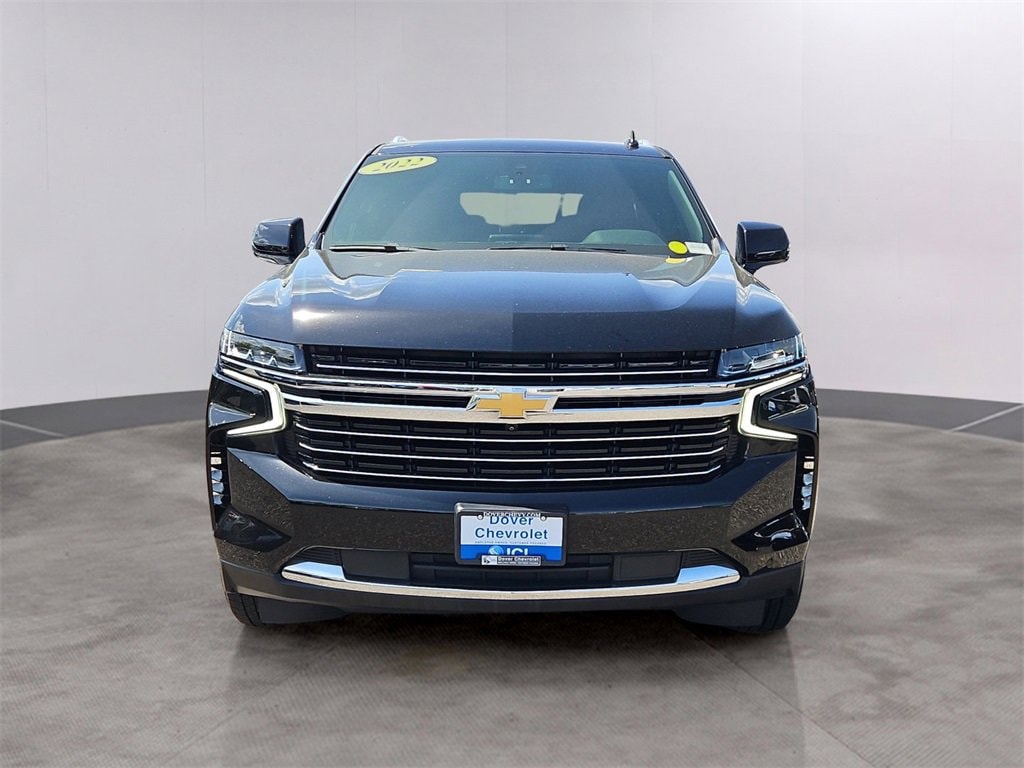 Certified 2022 Chevrolet Tahoe LT with VIN 1GNSKNKD0NR146957 for sale in Dover, NH