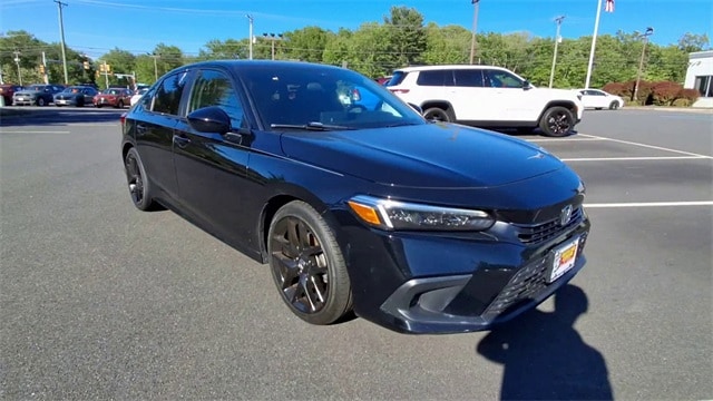 Used 2022 Honda Civic Sport with VIN 2HGFE2F56NH595273 for sale in Wharton, NJ