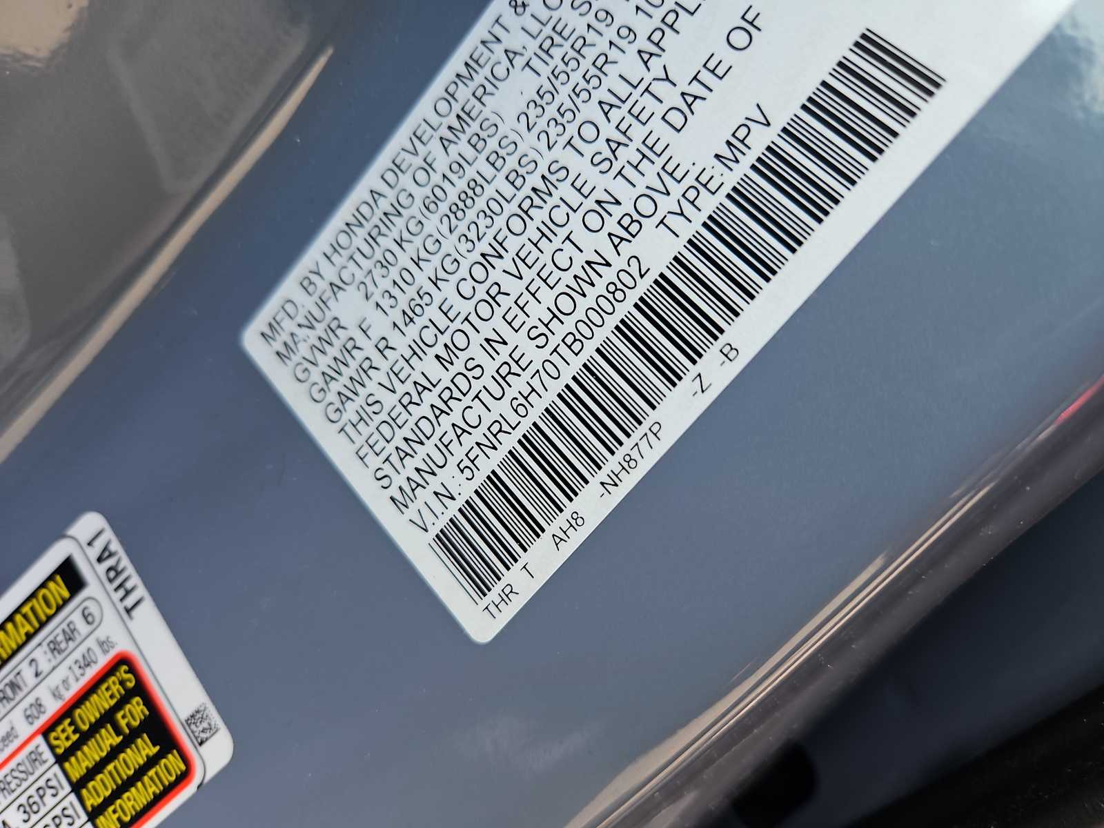 2026 Honda Odyssey Sport L - Photo 14