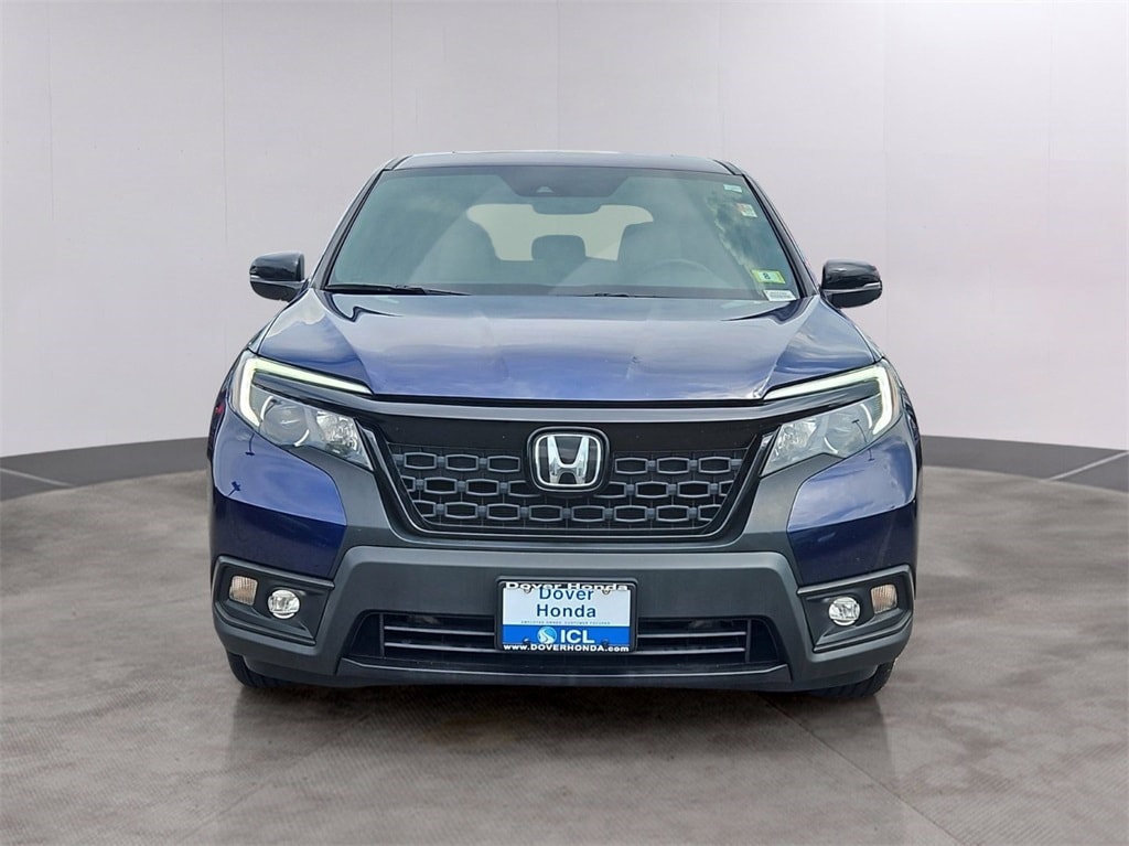 Used 2021 Honda Passport EX-L with VIN 5FNYF8H59MB027771 for sale in Dover, NH