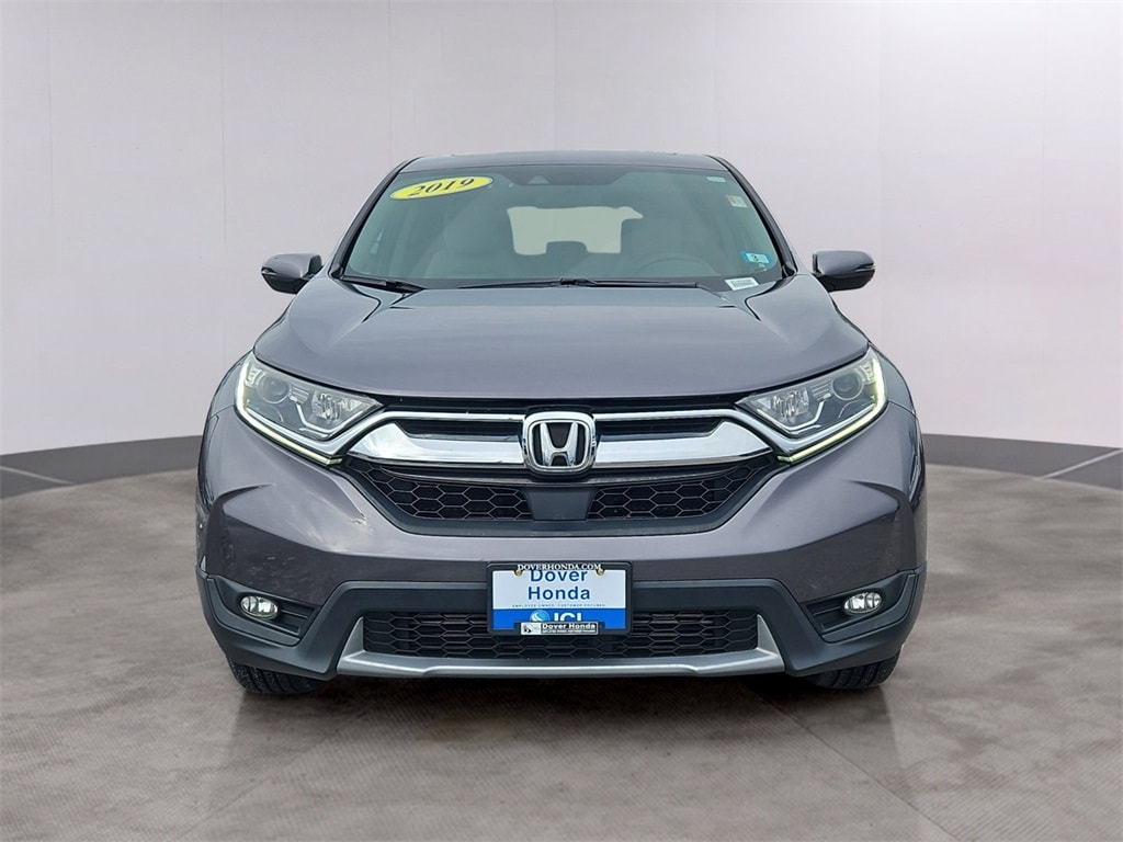 Certified 2019 Honda CR-V EX with VIN 2HKRW2H54KH667306 for sale in Dover, NH