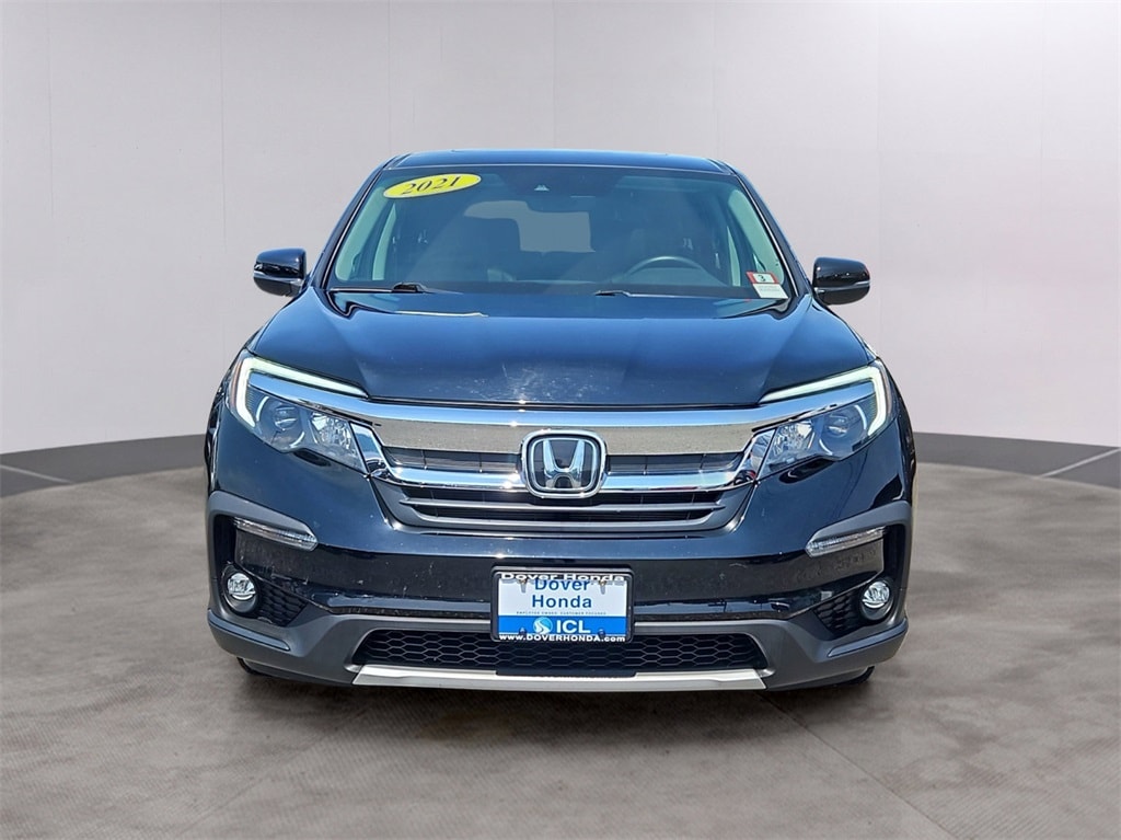 Used 2021 Honda Pilot EX-L with VIN 5FNYF6H53MB084620 for sale in Dover, NH