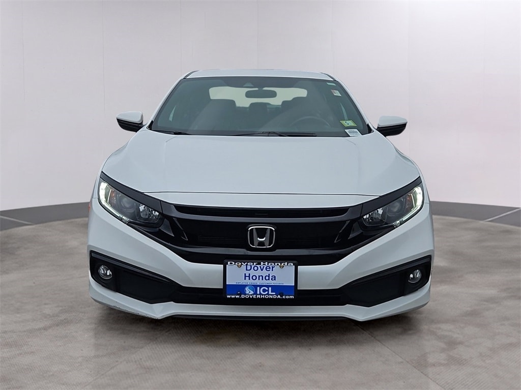 Certified 2021 Honda Civic Sport with VIN 19XFC2F8XME202660 for sale in Dover, NH