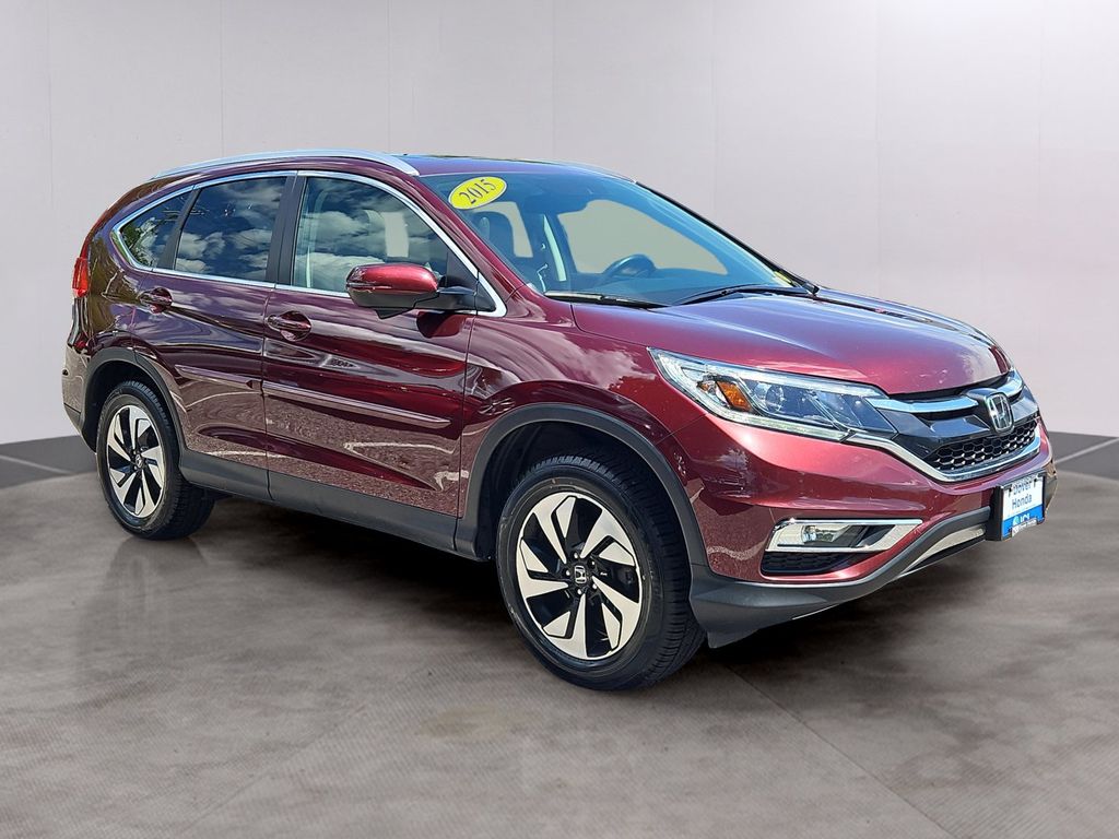 Used 2015 Honda CR-V Touring with VIN 5J6RM4H91FL116279 for sale in Dover, NH
