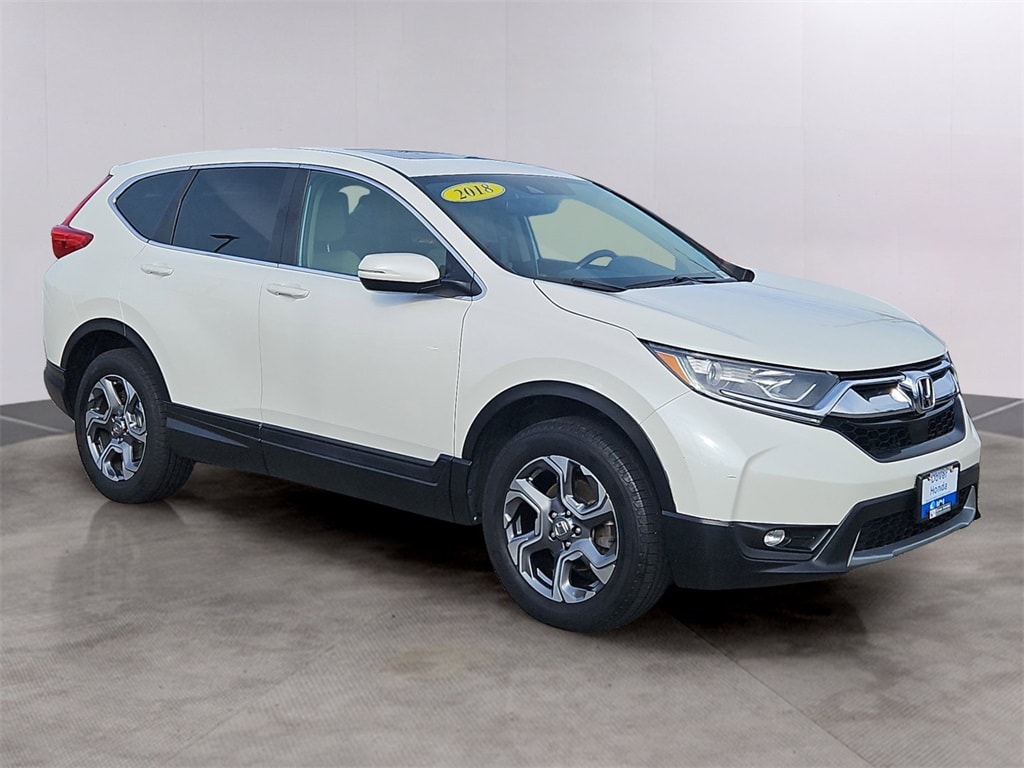 Certified 2018 Honda CR-V EX-L with VIN 5J6RW2H81JL008842 for sale in Dover, NH