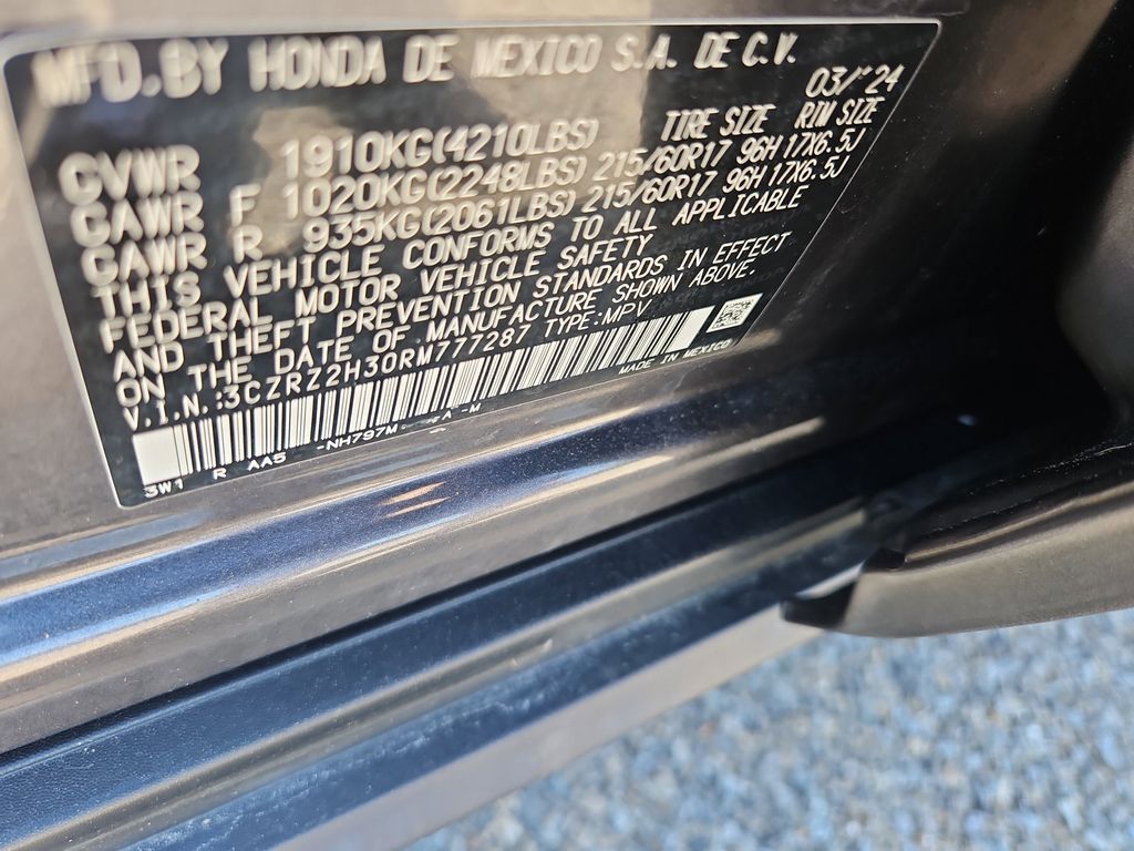 2024 Honda HR-V LX - Photo 14