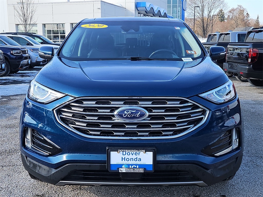 Used 2020 Ford Edge SEL with VIN 2FMPK4J99LBB54413 for sale in Dover, NH