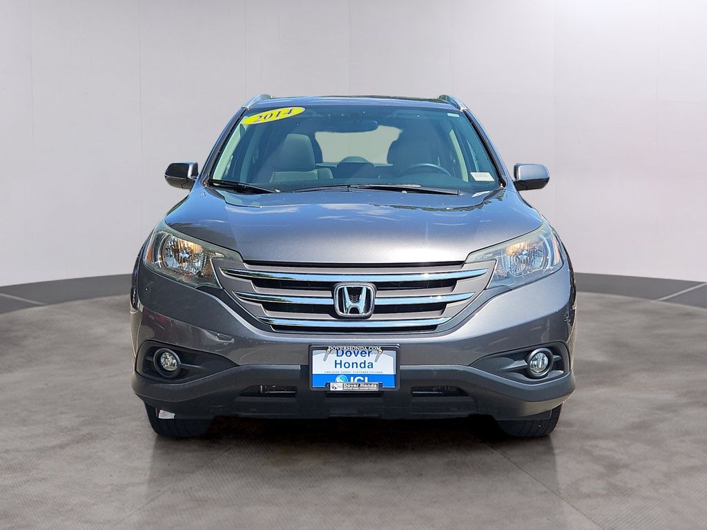 Used 2014 Honda CR-V EX-L with VIN 2HKRM4H75EH707612 for sale in Dover, NH
