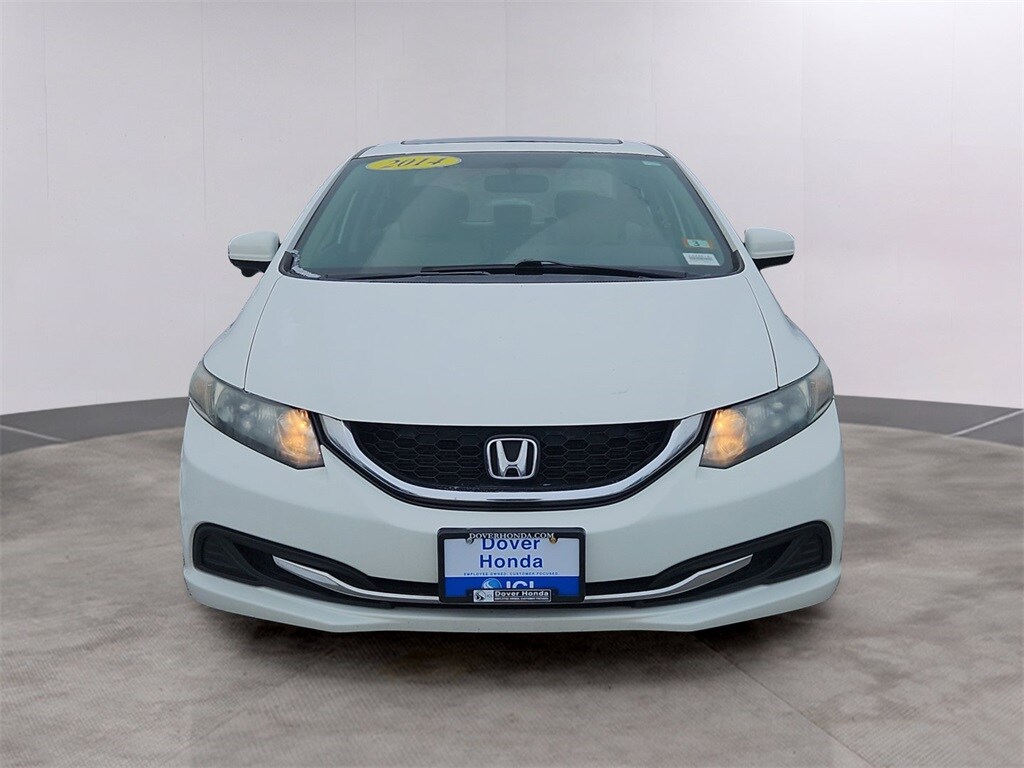 Used 2014 Honda Civic EX with VIN 2HGFB2F84EH541666 for sale in Dover, NH