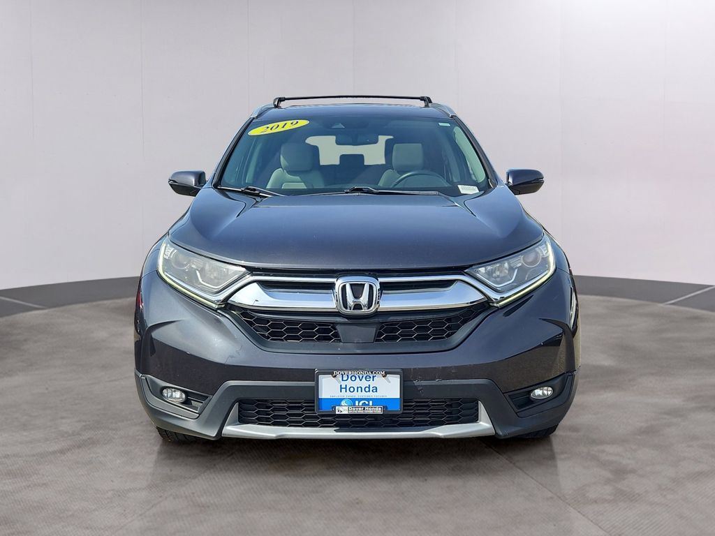 Certified 2019 Honda CR-V EX-L with VIN 2HKRW2H8XKH600400 for sale in Dover, NH