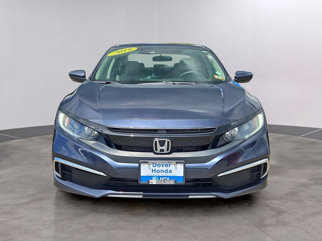 Certified 2019 Honda Civic LX with VIN 2HGFC2F69KH525521 for sale in Dover, NH