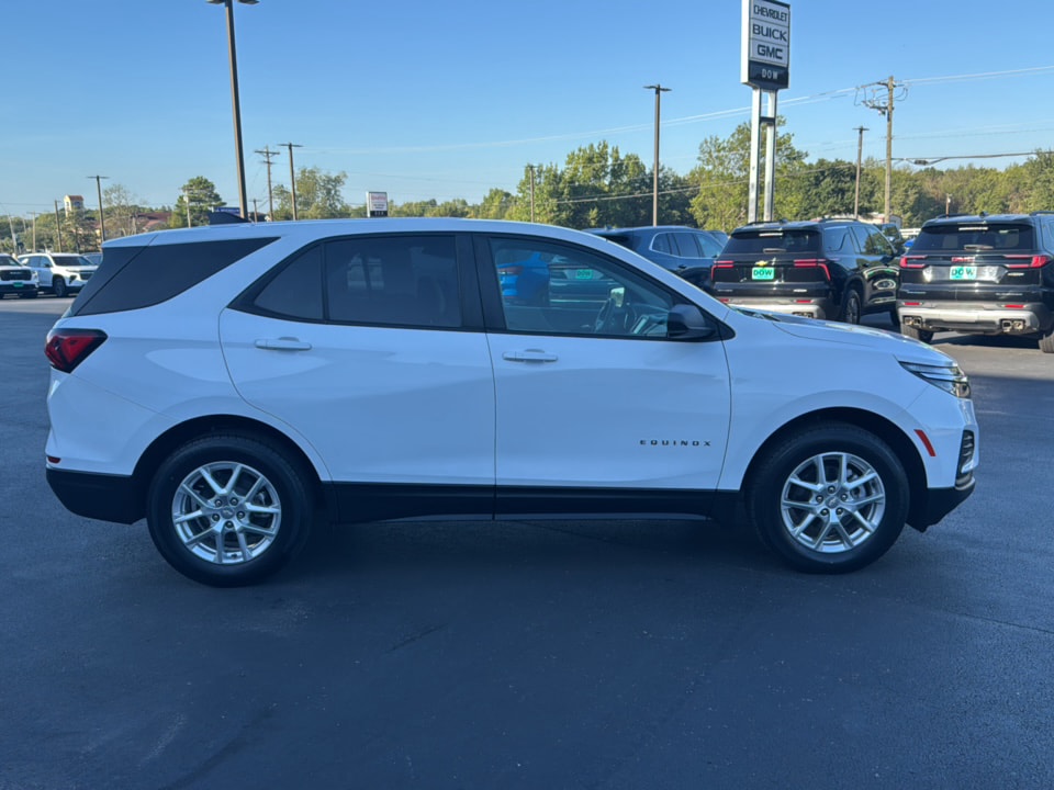 Used 2024 Chevrolet Equinox LS with VIN 3GNAXHEG2RL143317 for sale in Mineola, TX