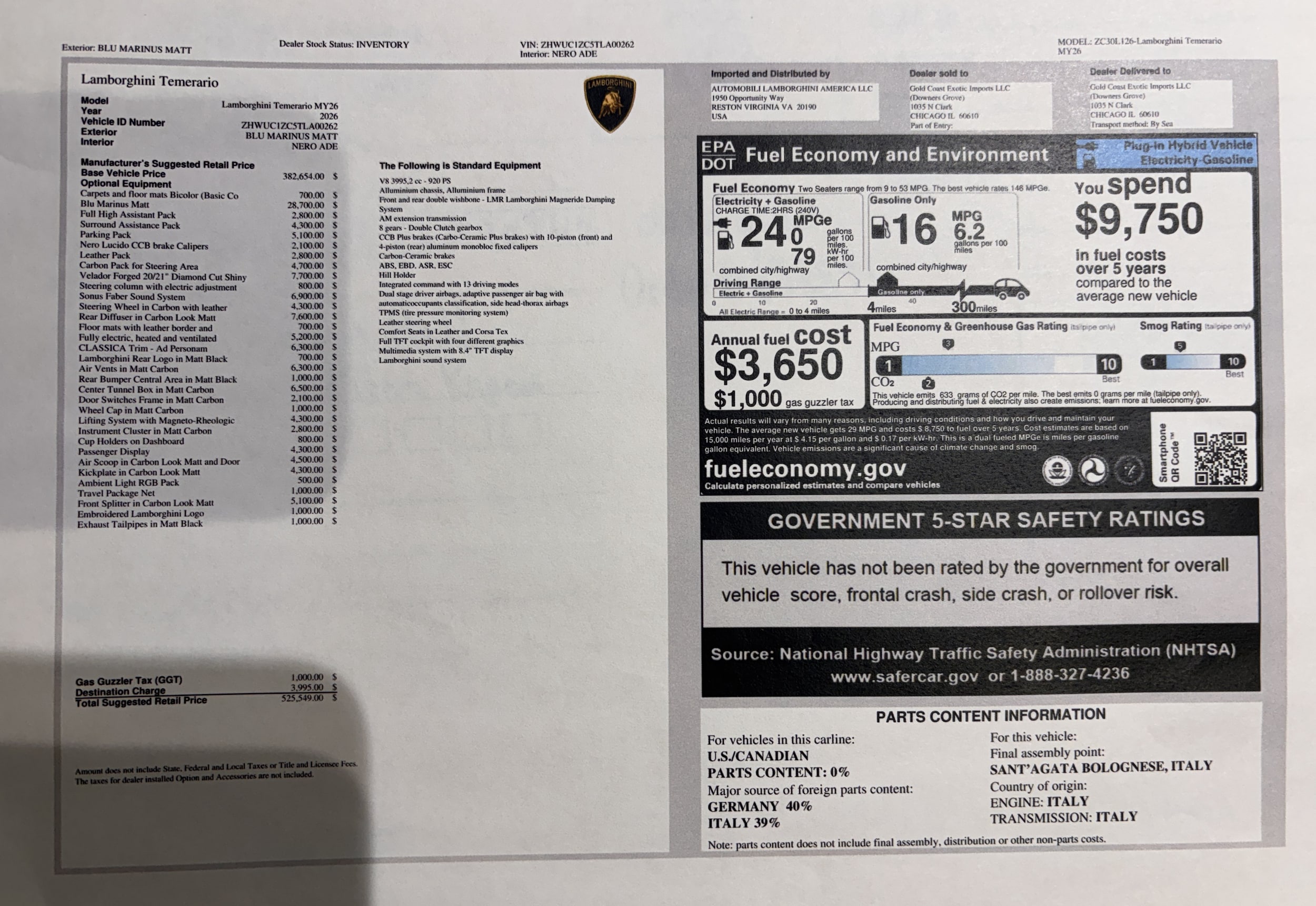 2026 Lamborghini Temerario Base - Photo 45