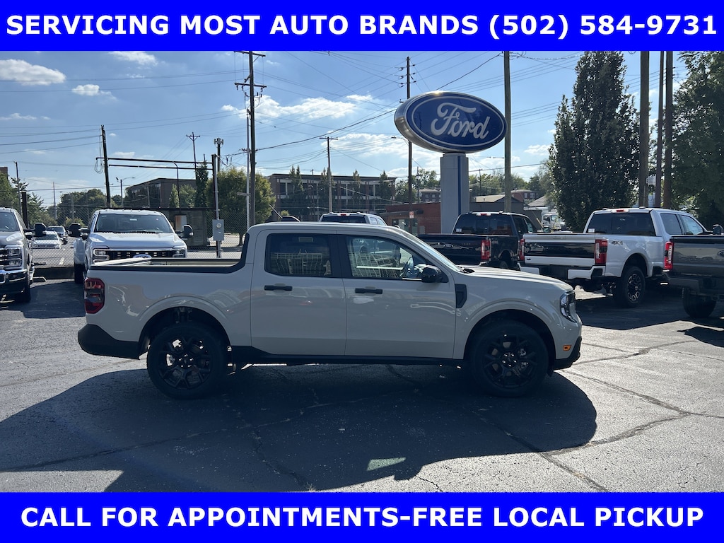 New 2025 Ford Maverick XLT Luxury AWD w/Black Appearance Pkg Crew Cab Pickup