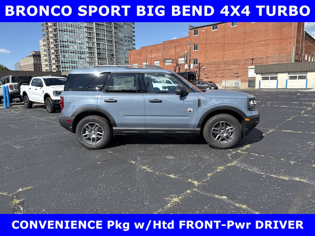New 2025 Ford Bronco Sport Big Bend 4x4 Turbo w/Convenience Pkg Sport Utility