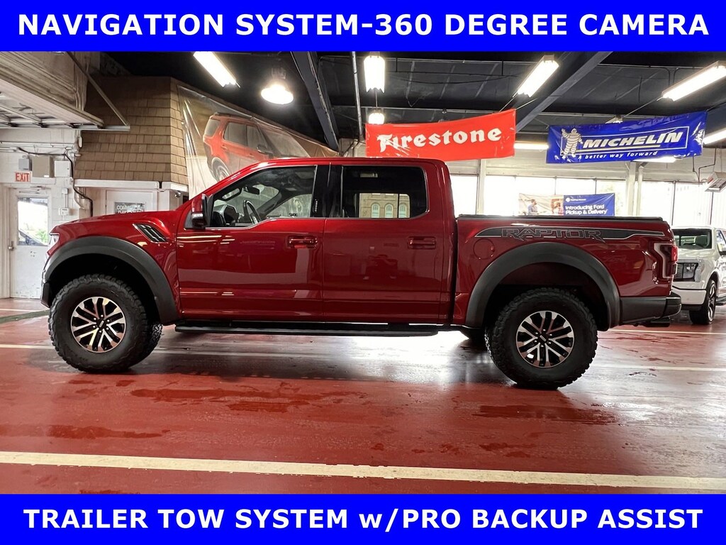 Certified 2019 Ford F-150 CERTIFIED-RAPTOR 4x4 w/TWIN PANEL MOON Truck SuperCrew Cab