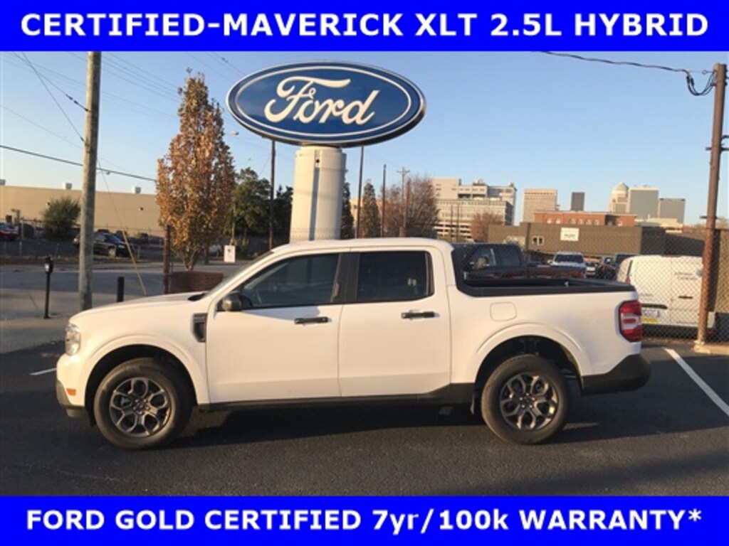 Certified 2022 Ford Maverick CERTIFIED-XLT 2.5L HYBRID Truck SuperCrew