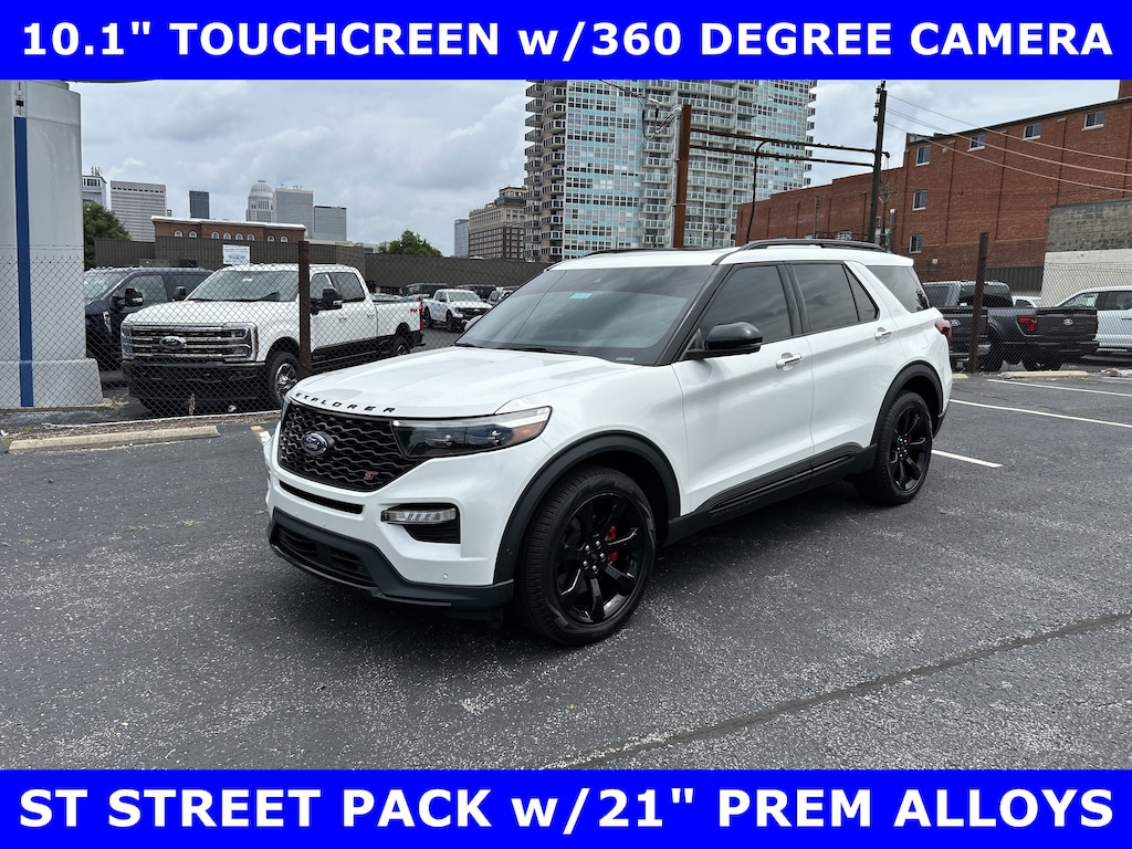 Certified 2022 Ford Explorer CERTIFIED-ST 4WD w/401A-MOON-HIGH Pkg SUV