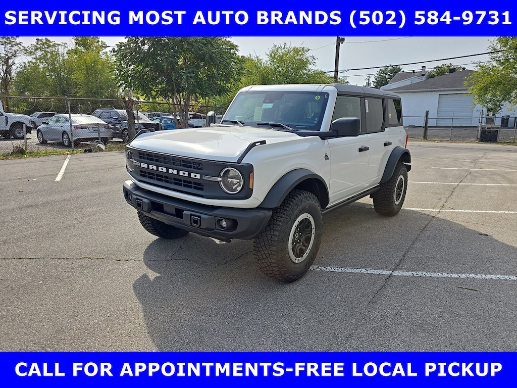 New 2024 Ford Bronco BLACK DIAMOND 2.7L V-6 TURBO w/SASQUATCH Pkg UTILI